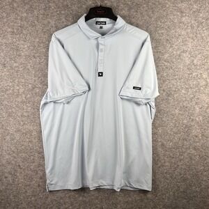 Bad Birdie Men's Baby Blue Golf Performance Polo Size 2XL